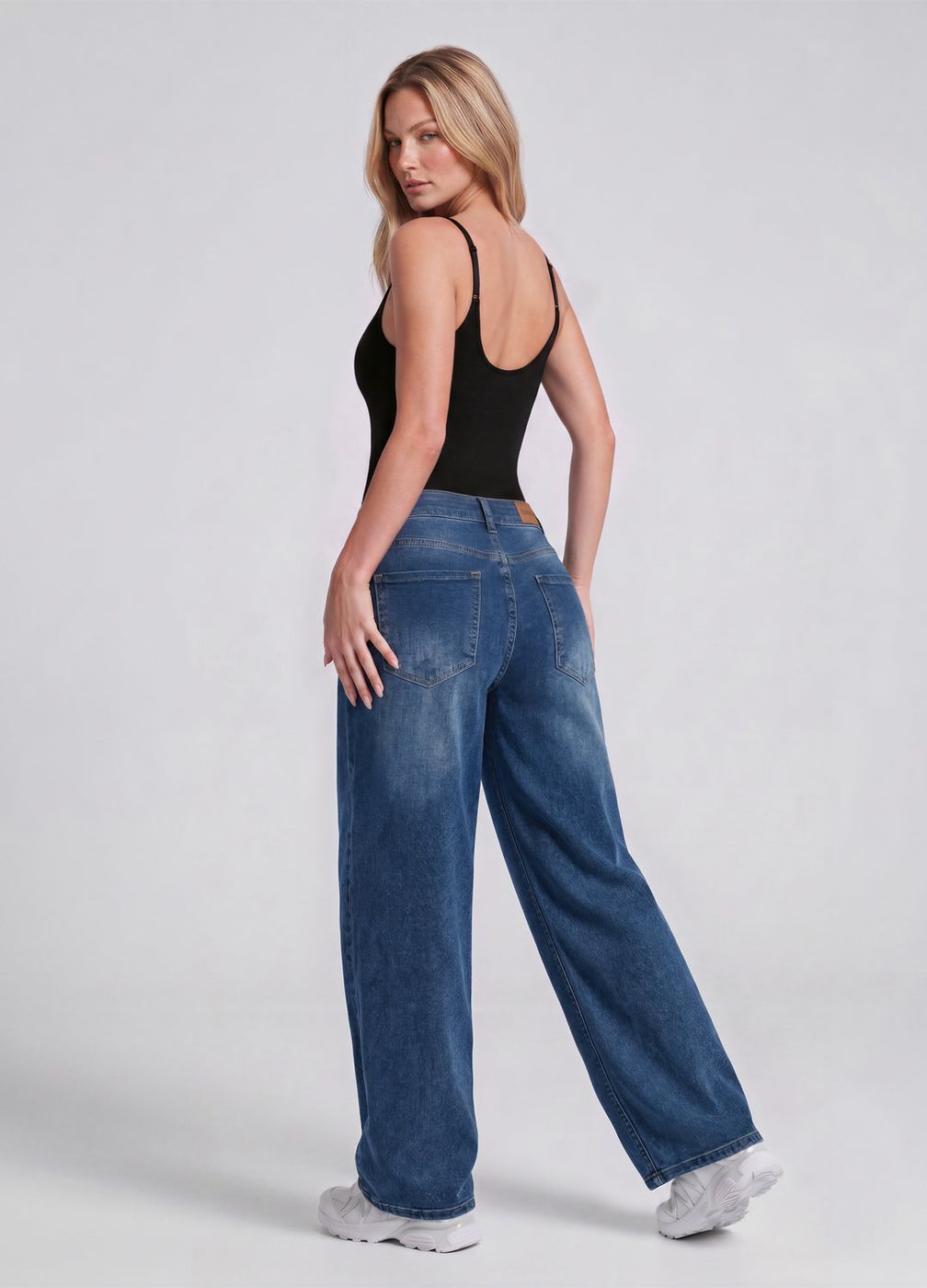 Baggy Jeans in Deep Blue, second view