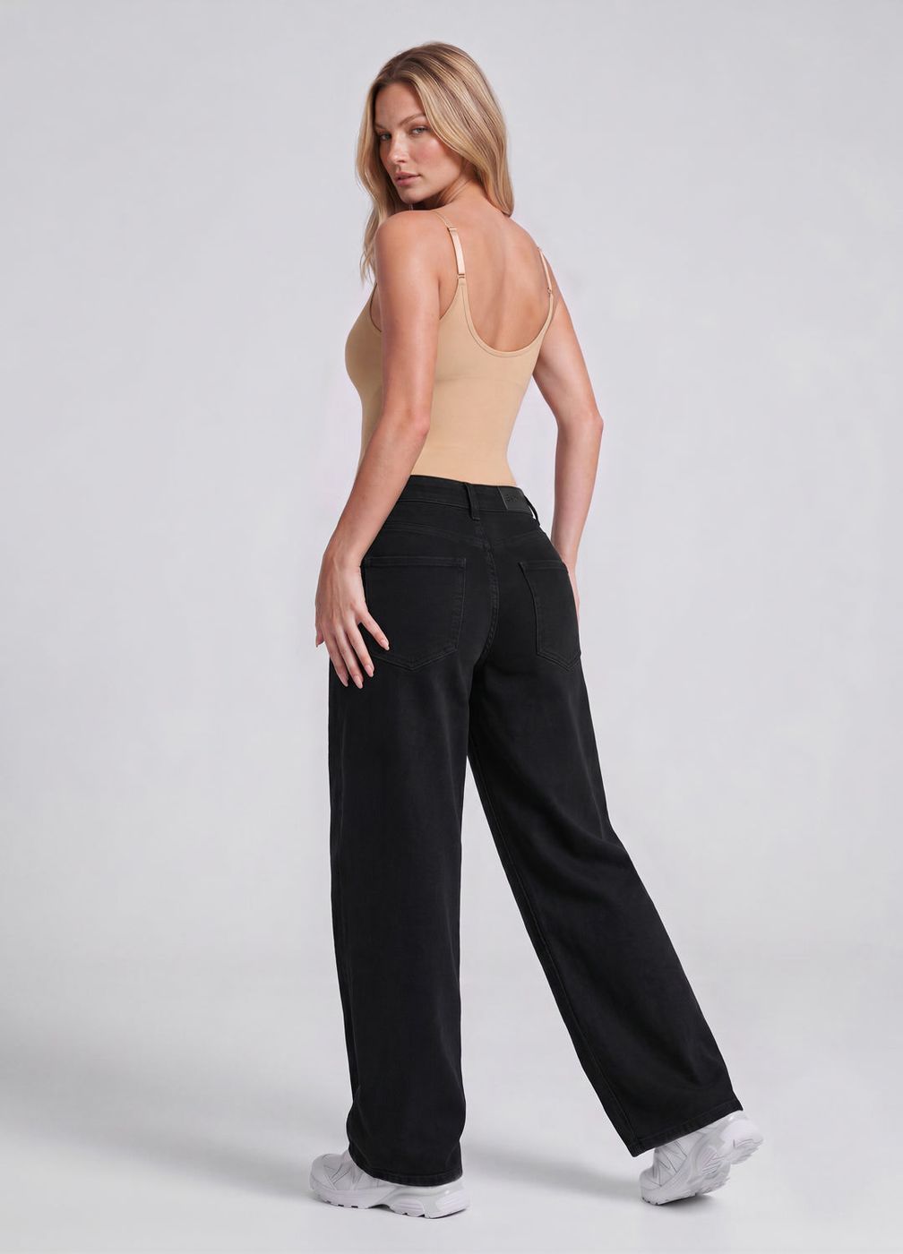 Baggy Jeans in Black, second view