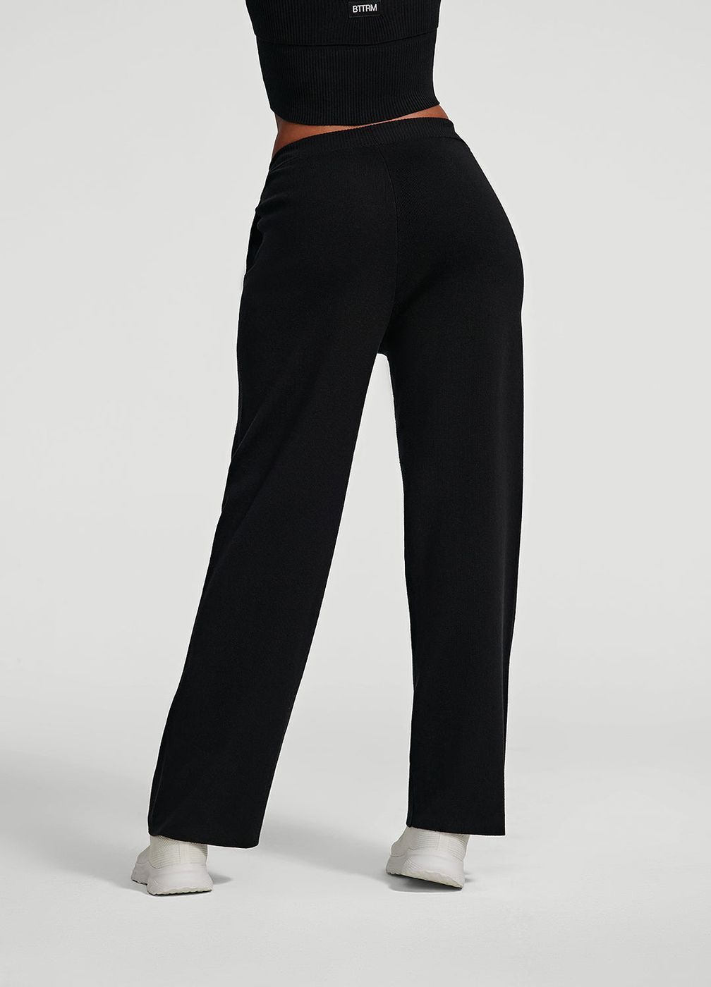 Cozy Luxe Sweatpants in Black, detail