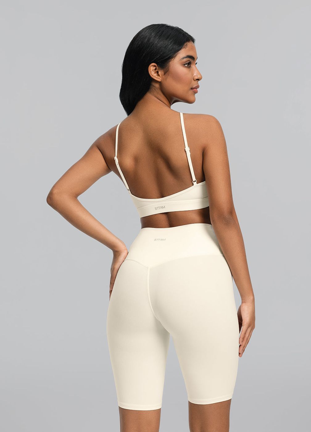 Criss-cross Bra Top in Creamy Vanilla, second view