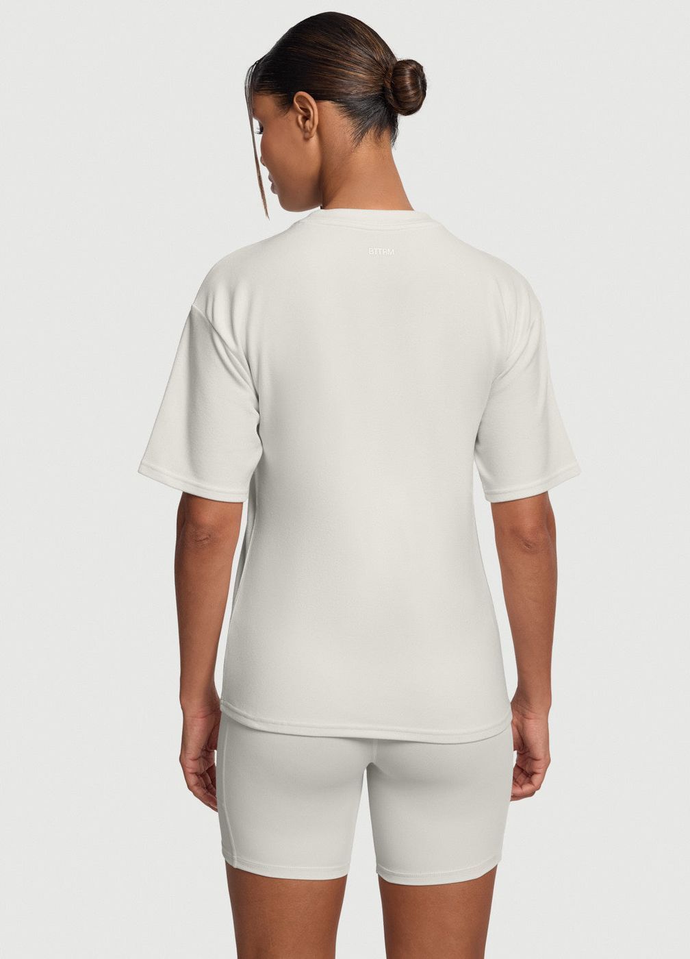 Everyday Relaxed T-shirt in White, detail