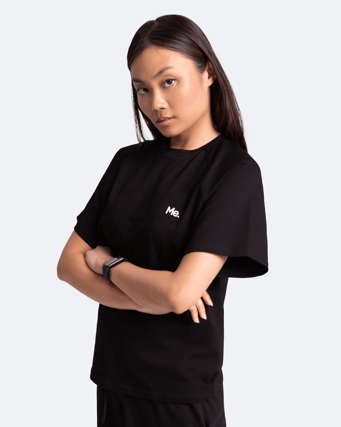 Free Flow T-shirt in Black, second view