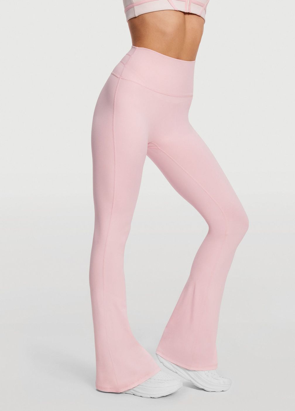 High-waisted Foxy Flare Leggings in Ballet Pink, second view