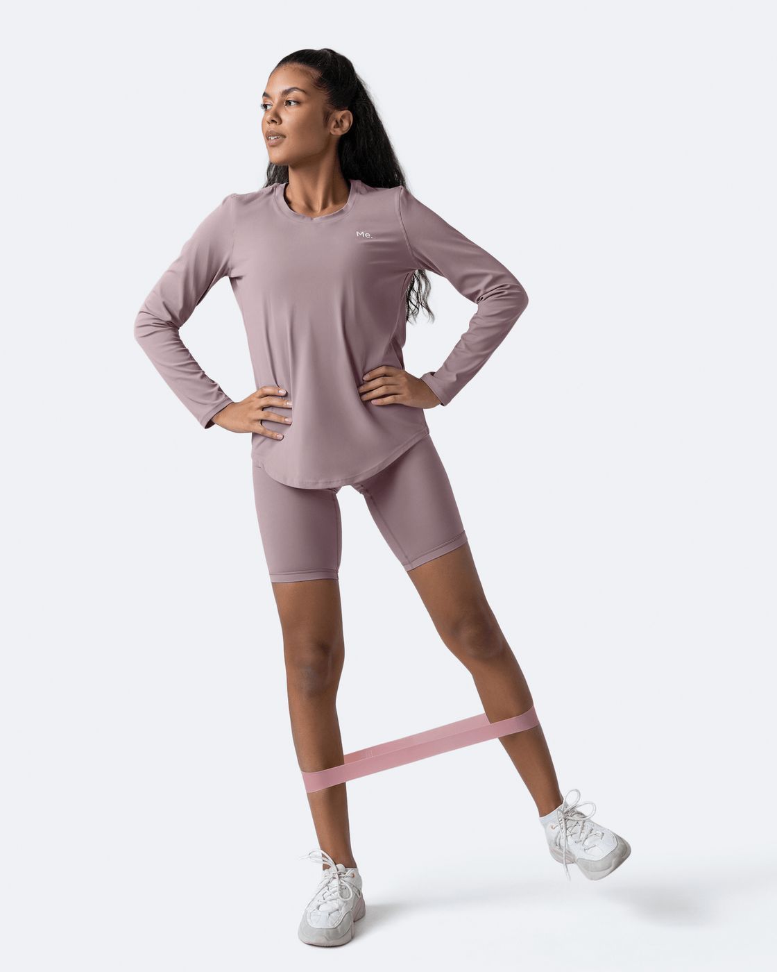 Long Sleeve in Dusty Pink, second view