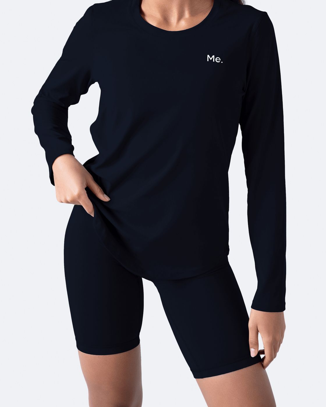 Long Sleeve in Black, second view