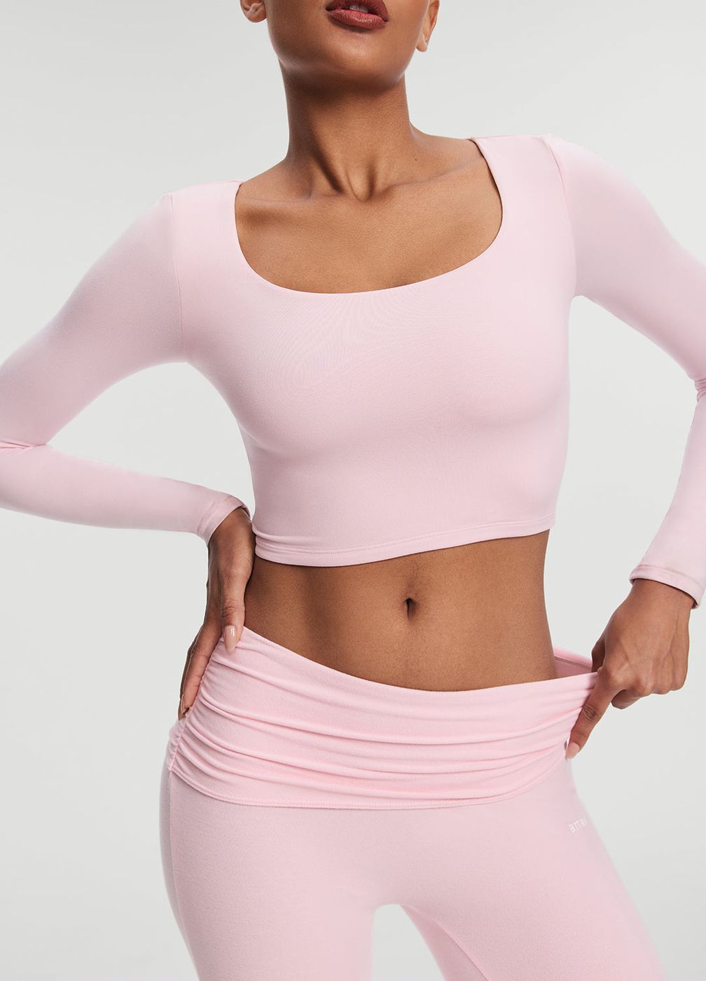 Lounge Pants in Ballet Pink, second view