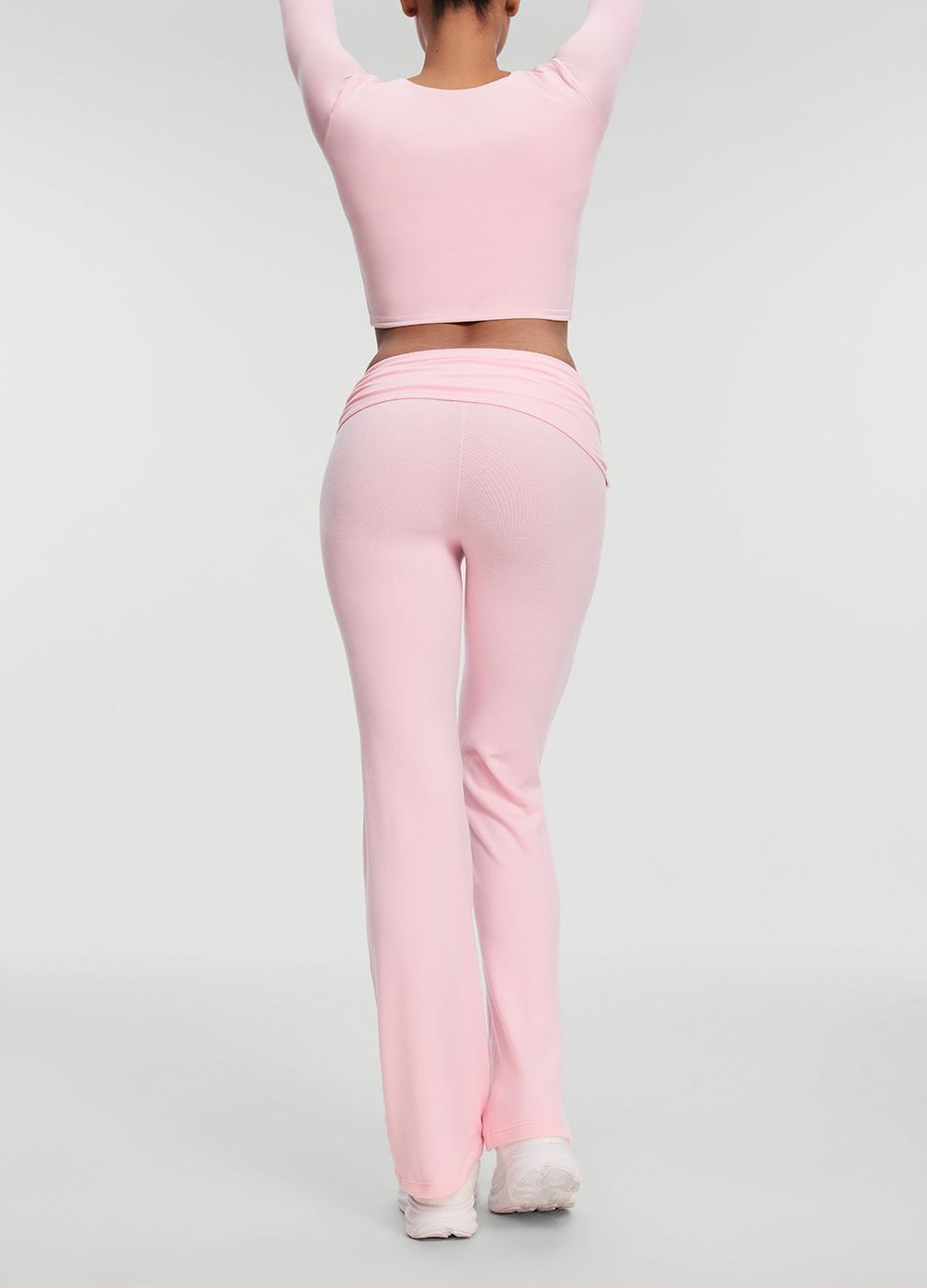 Lounge Pants in Ballet Pink, detail
