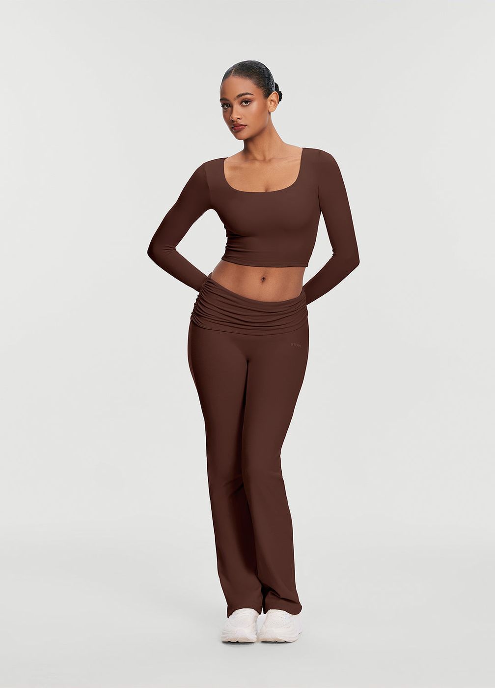 Lounge Pants in Chocolate, second view