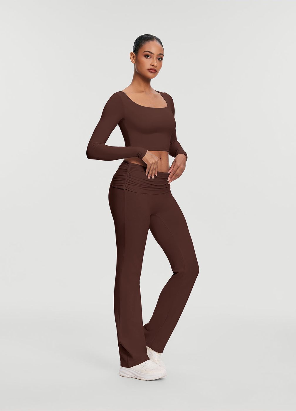 Lounge Pants in Chocolate, detail