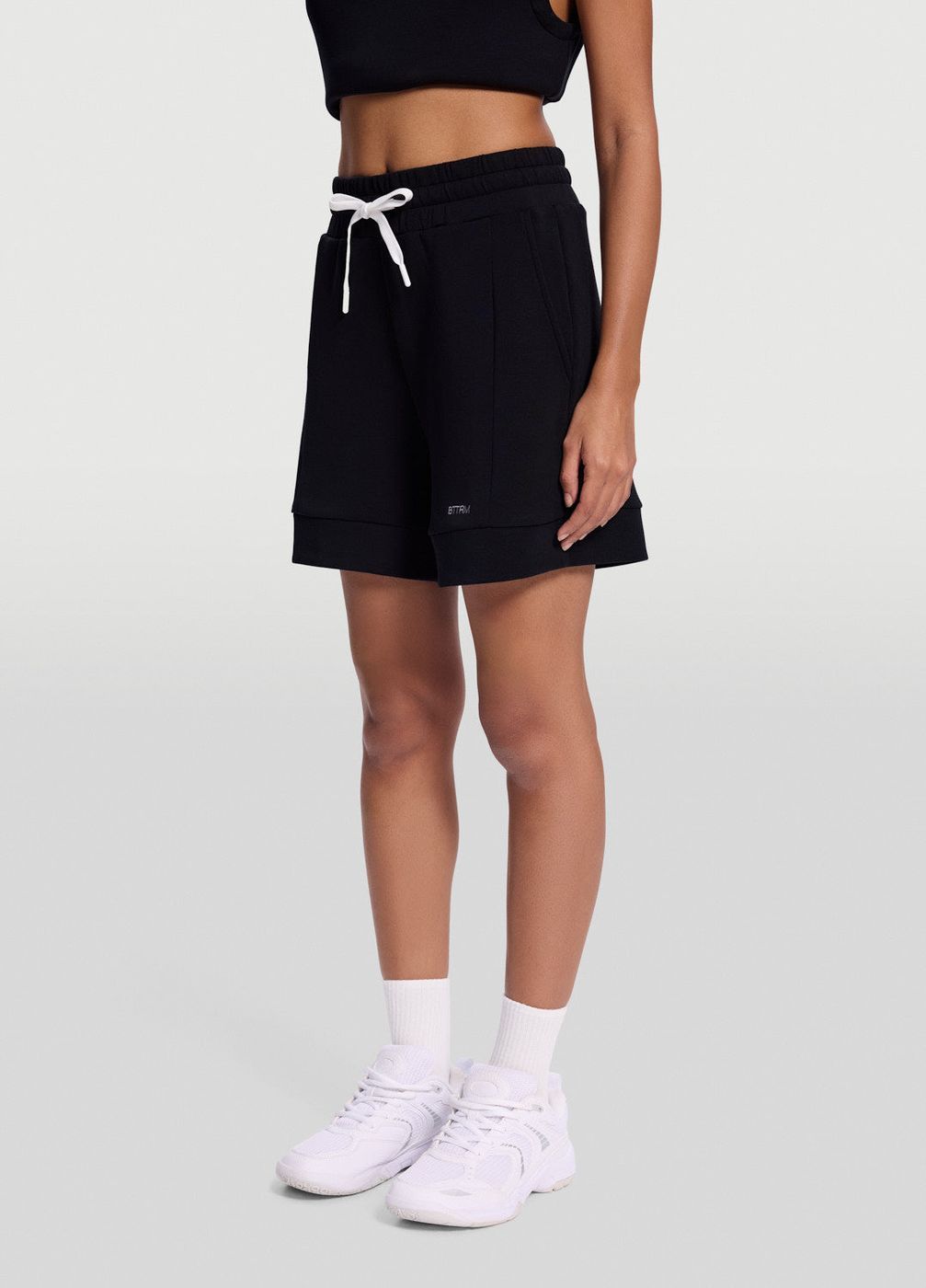Lounge Shorts in Black, second view