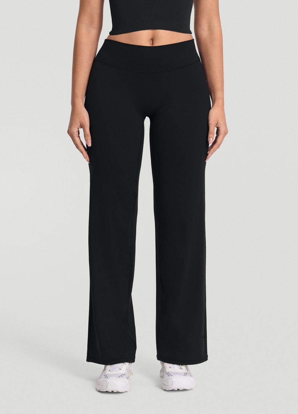 Pants in Black, front view