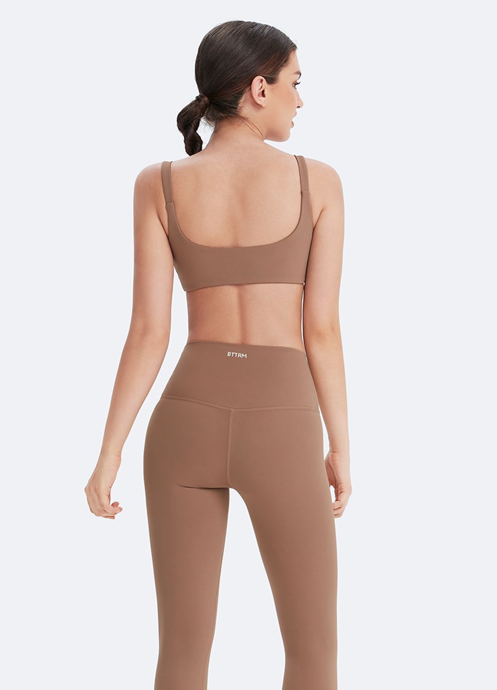 Sports Bra in Sand, detail