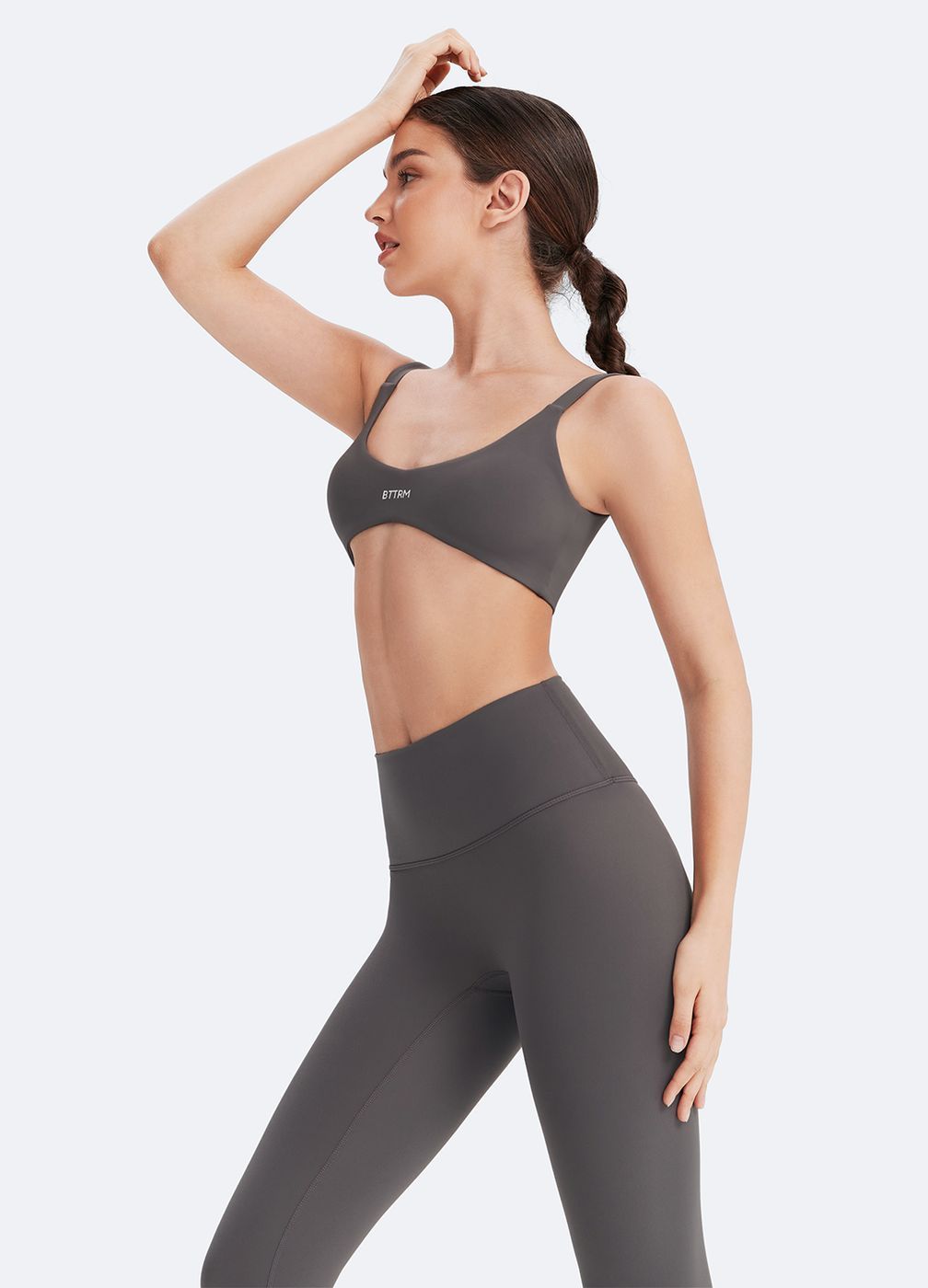 Sports Bra in Gray, detail
