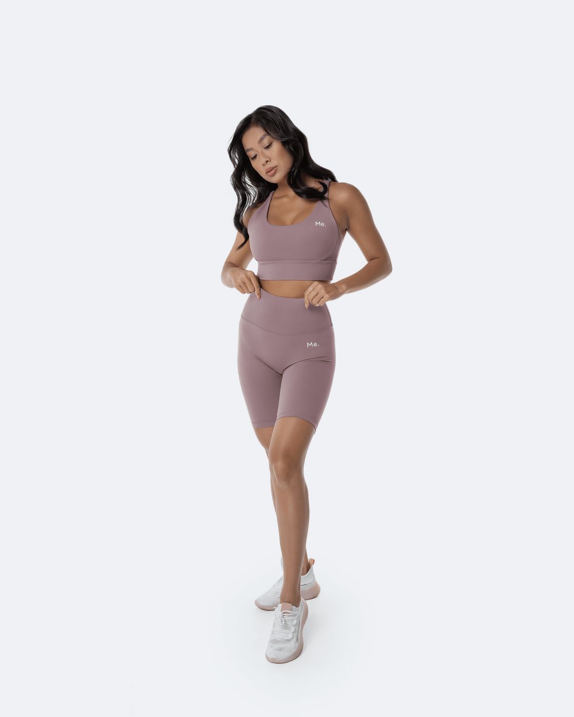 Strappy Back Top in Dusty Pink, detail