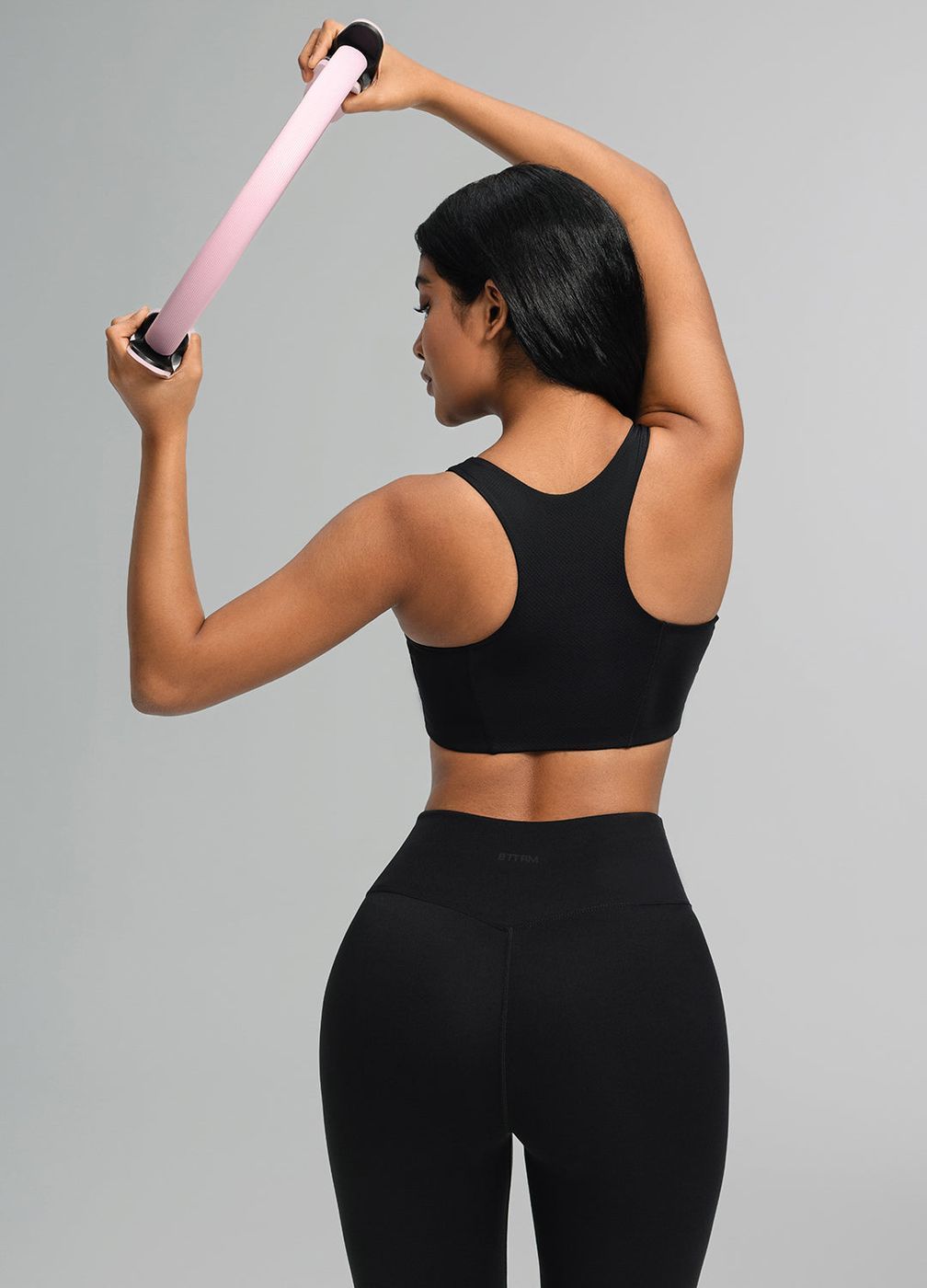 Ultimate Mesh Top in Black, detail